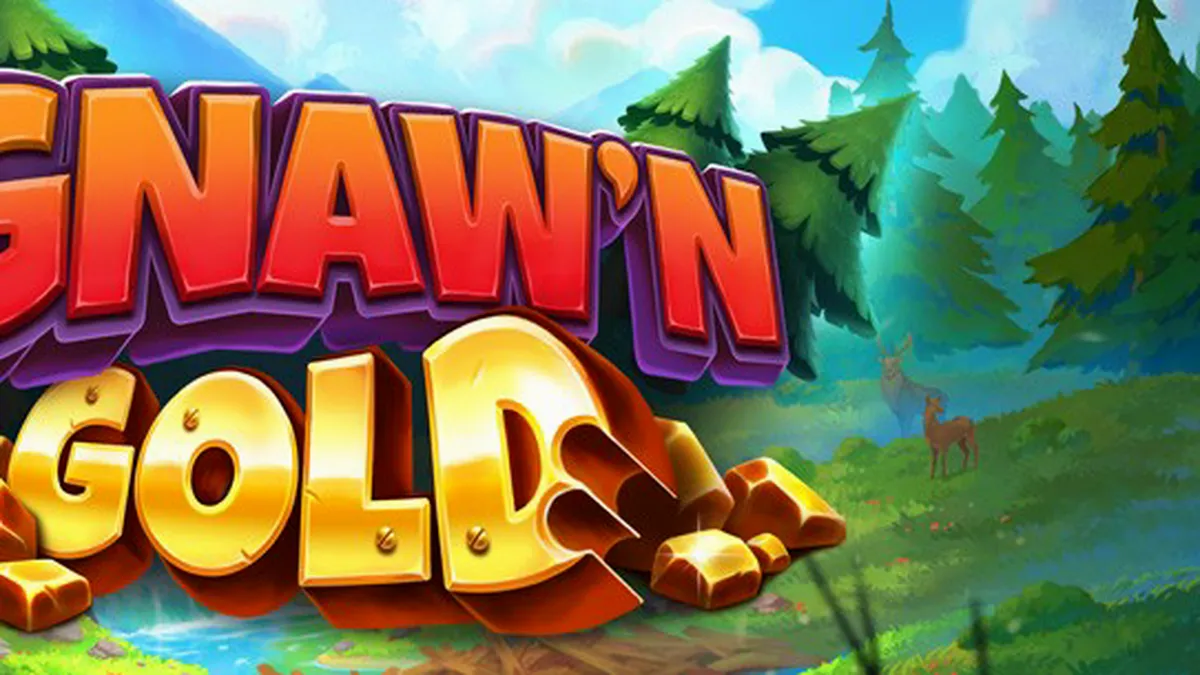 Isang masayang tema ng beaver sa larong Gnaw’n Gold